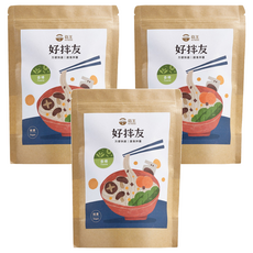 菇王 香菇香椿拌醬方便包，純素，小份量方便包，10入, 280g, 3袋