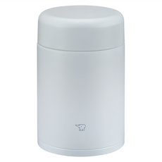 ZOJIRUSHI 象印 不鏽鋼一體式杯蓋真空燜燒杯 SW-KA52H, 冰霧灰, 520ml, 1個