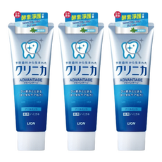 LION 獅王 固齒佳 台灣公司貨 酵素淨護牙膏, 130g, 3條