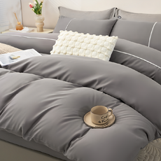 NATURALLY JOJO 50%素色抗菌天絲床包三件組