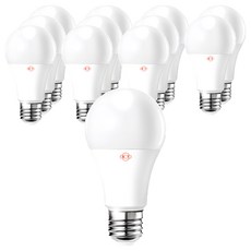 旭光 超高效能LED球泡燈 10W, 晝光色, 12個