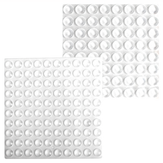 矽膠防撞粒 200顆 Set, 高回彈 黏力強 防水佳 防滑減震, 不適用, 透明, 1組