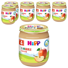 HiPP 喜寶 蘋果泥, 蘋果, 125g, 6罐