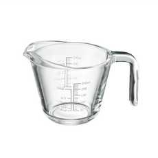 HARIO 玻璃大口量杯, MJP-250-GR, 250ml, 1入