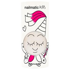 nailmatic KIDS 珠珠水漾亮彩指甲油，閃白 8ml, 1瓶