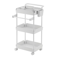 TRUELIFE OUTLET 掛件分類籃推車 RH2436-WT, 3層, 白色