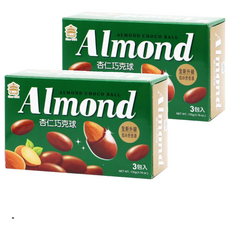 義美 杏仁巧克球, 135g, 2盒