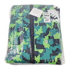 JUMP 將門 專利樂扣迷彩透氣反光防水兩件式風雨衣, 2XL, 迷彩山林綠