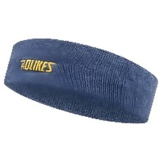 aolikes 奧力克斯 2108毛巾頭帶-藍灰 吸濕排汗 柔軟舒適, 36cm, 1個