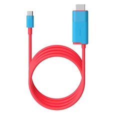 HAGiBiS 海備思 智能充電 Type-C 轉 HDMI 轉換器 4K 60Hz 適用於筆電、桌機、Switch, 1個