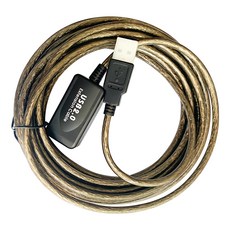 Neon 台灣霓虹 USB2.0 A公對A母帶芯片信號放大延長線 10米, 10m, 1條