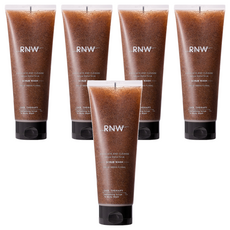 RNW 如薇 瀅亮柔膚去角質磨砂沐浴露, 天然核桃磨砂, 清新綠色花香, 230ml, 5件