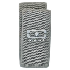 monbento 便當盒鬆緊織帶 - 灰色 適用於長方形便當盒, 1個