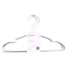 HOLA 和樂家居 肩帶型鋁製兒童衣架 33 x 0.4 x 19cm 0.03kg 5入, 銀色, 1個