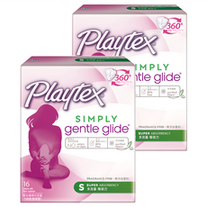 美國 Playtex 導管式衛生棉條, 多流量, 16支, 2盒