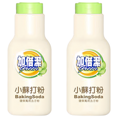 加倍潔 小蘇打粉 天然清潔劑, 400g, 2瓶