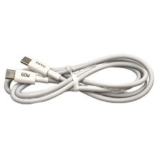 TOTU 拓途 耀系列 雙Type-C/PD 充電線, 1m, 白色, 1條