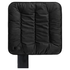 石墨烯5秒速熱三檔絨毛椅墊 黑色 TZ8, 55 x 55 x 6cm