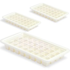 CHAEUM LIVING 32格製冰盒 白色, 26*13.3*3.4cm, 3個