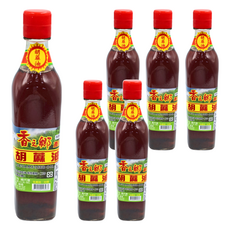 香之鄉 500ml 黑芝麻油 台灣產, 6瓶