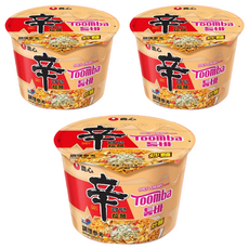 NONGSHIM 農心 辛拉麵 辣白醬風味 大碗麵 113g, 3入