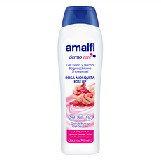 ROMAR amalfi 玫瑰淨白嫩膚沐浴露, 750ml, 1瓶