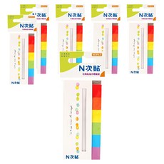 N次貼 指示型標籤紙, 1080張, 6本