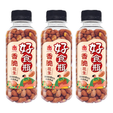 義美 好食瓶 香脆花生, 230g, 3瓶