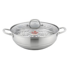QUEEN SENSE 全不鏽鋼IH宴會鍋, 1個, 30cm