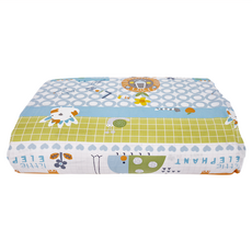 EmBrace 英柏絲 SPA級 純棉 嬰兒乳膠床墊 大和抗菌 動物花園, 120 x 60 x 5cm