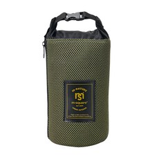 m square燈具收納包 S 軍風綠 3mm泡棉網布 1680D防水牛津布, 1個