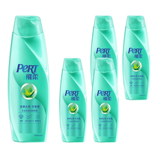 PeRT 飛柔 滋潤去屑洗髮露 48小時輕鬆柔順, 400g, 5瓶