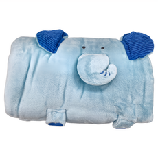 HOLA 和樂家居 動物數字抗菌造型法蘭絨毯