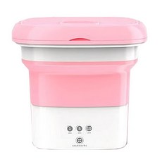 Panatec 沛莉緹 超聲波半自動折疊式洗衣機 K-325 原廠保固, 粉色