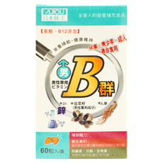 AJIOU 日本味王 男用維生素B群加強錠, 60錠, 250mg, 1罐