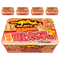 明星食品 一平夜店炒麵 辛辣明太子味, 5入