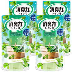 ST 雞仔牌 浴廁消臭力, 400ml, 4瓶, 蘋果薄荷