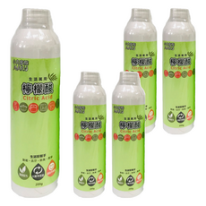 小丸家族 檸檬酸, 天然清潔劑, 多功能小蘇打粉, 200g, 5瓶