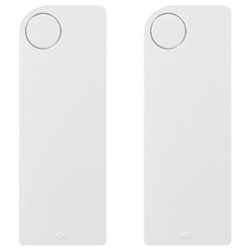 FaSoLa 多功能便攜黏毛刷套裝 白色 尺寸10.5x4x0.6cm, 2個