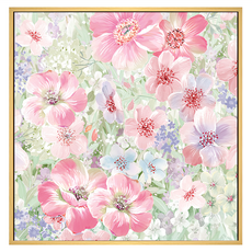 BOLUO GALLERY 菠蘿選畫所 春韻花喃I BFSP4427D, 木色