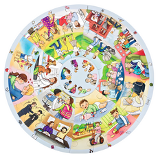 beleduc 學習拼圖 人的一生 49片, 1組