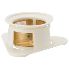 Cores 單人黃金濾杯 - 花白色，型號：C211WH, 單人黃金濾花, 1個