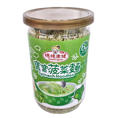 Shan Feng 三風製麵 寶寶菠菜麵, 200g, 1罐