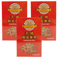 瀚軒 上選美國粉光蔘茶, 3g, 50包, 3盒