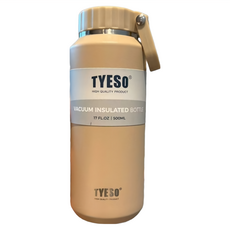 TYESO 泰碩 易拉保溫杯, 顏色隨機, 500ml, 1個
