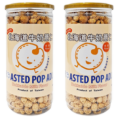 品益生技 北海道牛奶薏仁, 烘烤非油炸, 台灣製造, 150g, 2罐