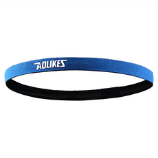 AOLIKES 奧力克斯 2101時尚導汗帶 男女通用, 適合頭圍約52cm ~ 60cm, 藍色, 1件