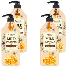 Tamsaa 溫和沐浴露，900ml, 4瓶