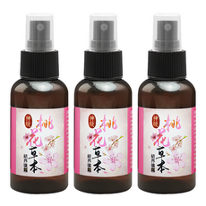 命運好好玩 神級草本結界噴霧, 桃花草本, 60ml, 3瓶