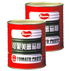 KAGOME 可果美 蕃茄糊, 3.2kg, 2桶